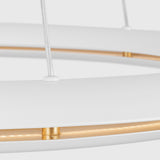 Cielo Chandelier Medium Matte White By Visual Comfort Studio - Detailed View