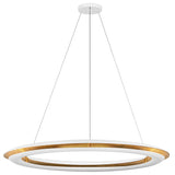 Cielo Chandelier Medium Matte White By Visual Comfort Studio