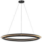 Cielo Chandelier Medium Midnight Black By Visual Comfort Studio