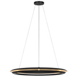 Cielo Chandelier Small Midnight Black By Visual Comfort Studio - Front View