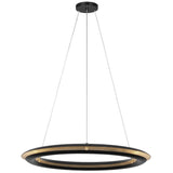 Cielo Chandelier Small Midnight Black By Visual Comfort Studio - With Light