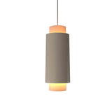 Cilindrica Pendant Lamp by Accord Lamps-Organic Cappuccino, ,| Casa Di Luce Lighting