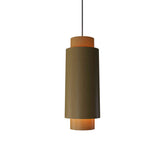 Cilindrica Pendant Lamp by Accord Lamps-Organic Gold, ,| Casa Di Luce Lighting