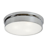 Ciotola Ceiling Light 15 Inch Chrome
