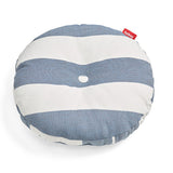 Circle Outdoor Pillow Stripe Ocean Blue By Fatboy