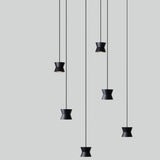 Circus Diabolo Pendant Light Black Anodized By Toss B