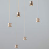 Circus Diabolo Pendant Light Champagne Rose By Toss B