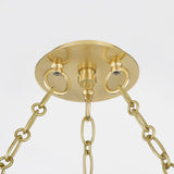 Citrine Chandelier by Corbett