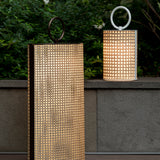 Clara Small Outdoor Portable Lamp By Contradi - Lifestyle View1