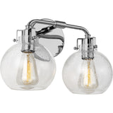 Clara Vanity Light — 14 3/4", Chrome