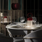 Claretta Portable Table Lamp By Contradi - Lifestyle View17