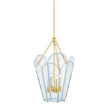 Clarisse Lantern - Aged Brass