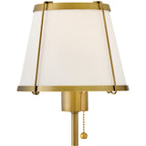 Clarke Single Light Sconce Lacquered Dark Brass By Hinkley