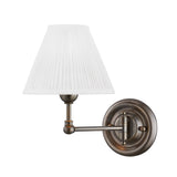 Classic No.1 Wall Sconce - 1-Light - Distressed Bronze by Hudson Valley