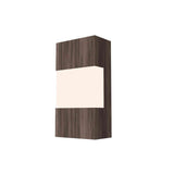 Clean 428 Wall Sconce by Accord, Color: American Walnut, E26, LED , , | Casa Di Luce Lighting