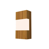 Clean 428 Wall Sconce by Accord, Color: Teak E26, LED, , | Casa Di Luce Lighting