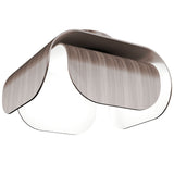 Clean Ceiling Light American Walnut By Accord