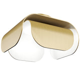 Clean Ceiling Light Oragnic Gold By Accord