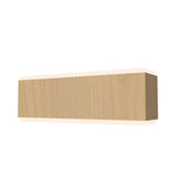 Clean Wall Sconce by Accord, Color: Maple, Size Option: 12,2”, 13,78”, Light Option: E26, LED, ,| Casa Di Luce Lighting