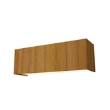 Clean Wall Sconce by Accord, Color: Teak, Size Option: 12,2”, 13,78”, Light Option: E26, LED, ,| Casa Di Luce Lighting