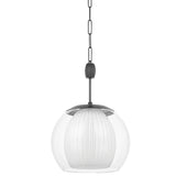 Clementon Pendant Light Distressed Bronze Medium By Hudson Valley