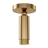 Cleo Adjustable Spot Light by ET2 - Natural Aged Brass flush mount spotlight