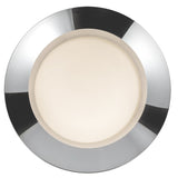 Cleo Wall Sconce Chrome Opal Glass By Kuzco