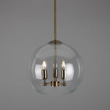 Clermont Mini Chandelier - Antique Brass