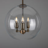 Clermont Mini Chandelier - Antique Brass