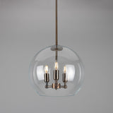 Clermont Mini Chandelier - Antique Brass