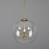 Clermont Mini Chandelier - Polished Brass