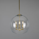 Clermont Mini Chandelier - Polished Brass
