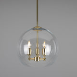 Clermont Mini Chandelier - Polished Brass
