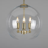 Clermont Mini Chandelier - Polished Brass
