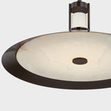 Clermont Pendant Distressed Bronze Medium By Hudson Valley Detailed View