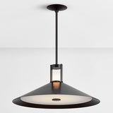 Clermont Pendant Distressed Bronze Medium By Hudson Valley With Light