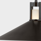 Clermont Pendant Distressed Bronze Small By Hudson Valley Detailed View