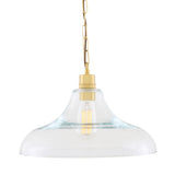 Clifton Pendant - Satin Brass