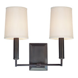 Clinton Wall Sconce - 2-Light - Old Bronze by Hudson Valley