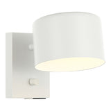 Clinton Wall Sconce White