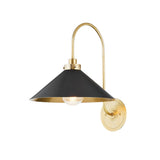 Clivedon Wall Sconce - Aged Brass with Distressed Bronze by Hudson Valley