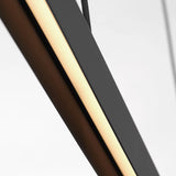 Cloak Linear Suspension Nightshade Black By Visual Comfort Detailed View 2
