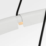Cloak Round Chandelier Small Matte White By Visual Comfort Detailed View 2