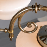 Clones Chandelier - Antique Brass