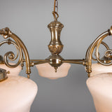 Clones Chandelier - Antique Brass