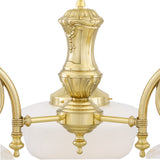 Clones Chandelier - Polished Brass