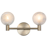 Cloudburst Vanity Light 2 Lights By Matteo
