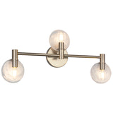 Cloudburst Vanity Light 3 Lights By Matteo - Side View4