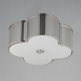 Clover Flush Mount Polished Nickel by Maxim Lighting
