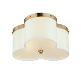 Clover Flush Mount Satin Brass by Maxim Lighting